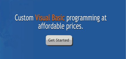 Request information about Visual Basic contract programming services.